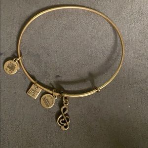 Gold Alex and Ani Bracelet